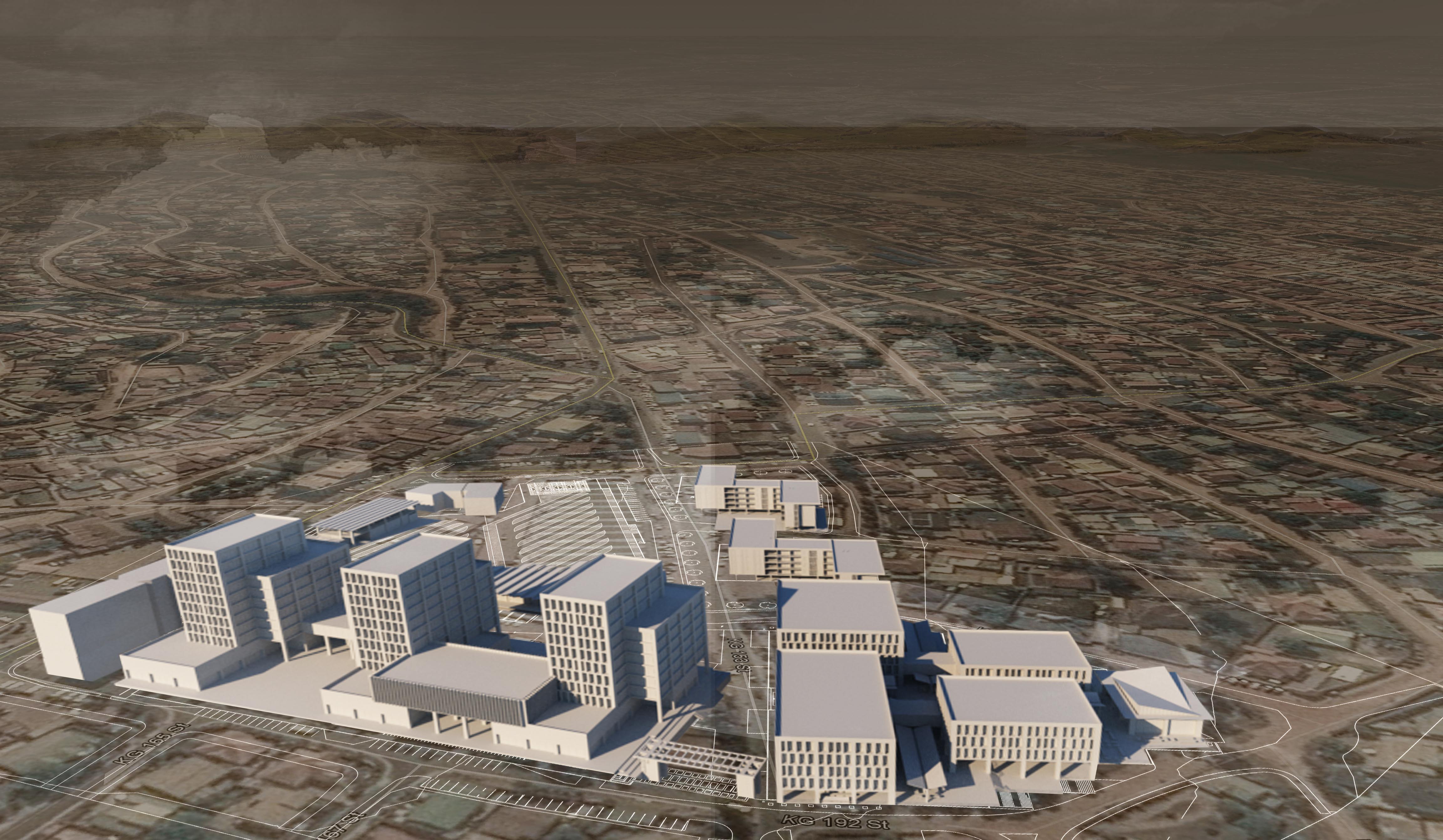 Kimironko Commercial Complex And Market, Design Proposal 2017